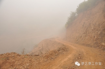 起雾了，原本美丽的雾气却暗含危险，把本来就十分曲折的道路变得更加危险重重。